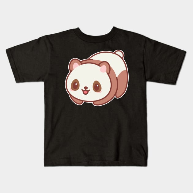 Panda Kids T-Shirt by X-TrashPanda